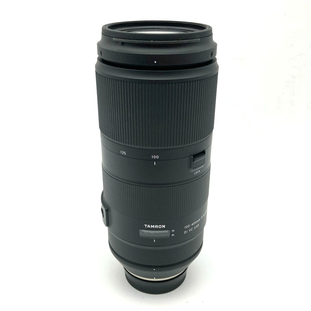 1円〜 TAMRON タムロン 100-400mm F4.5-6.3 Di VC USD A035 (EF/F用) 一眼レフ用AFレンズ 箱付 動作未確認