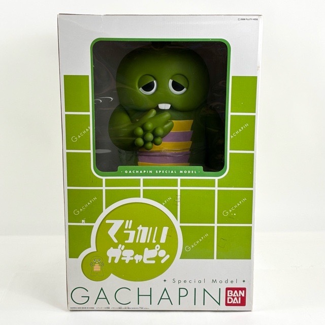 1円~ 未使用 バンダイ SPECIAL MODEL でっかい ガチャピン 箱付 ソフビ フィギュア ポンキッキーズ フィギュア ※同梱不可 おもちゃ