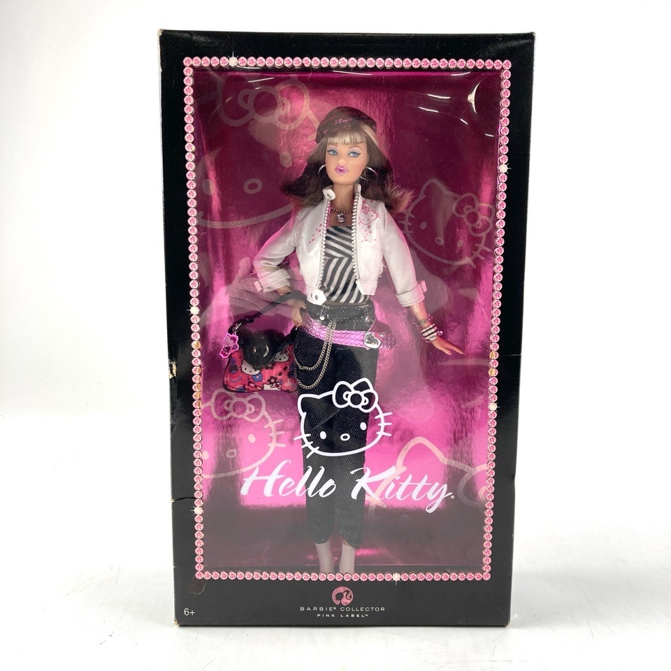 マテル バービー Barbie ピンクラベル ハローキティ サンリオコラボ L4687 現状品 着せ替え人形 ドール おもちゃ