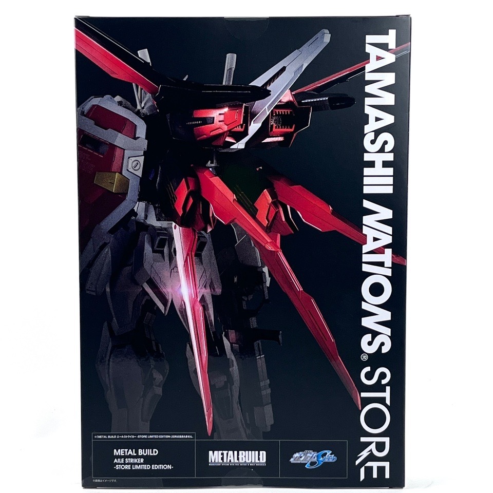 未開封 METAL BUILD 機動戦士ガンダムSEED エールストライカー STORE LIMITED EDITION フィギュア