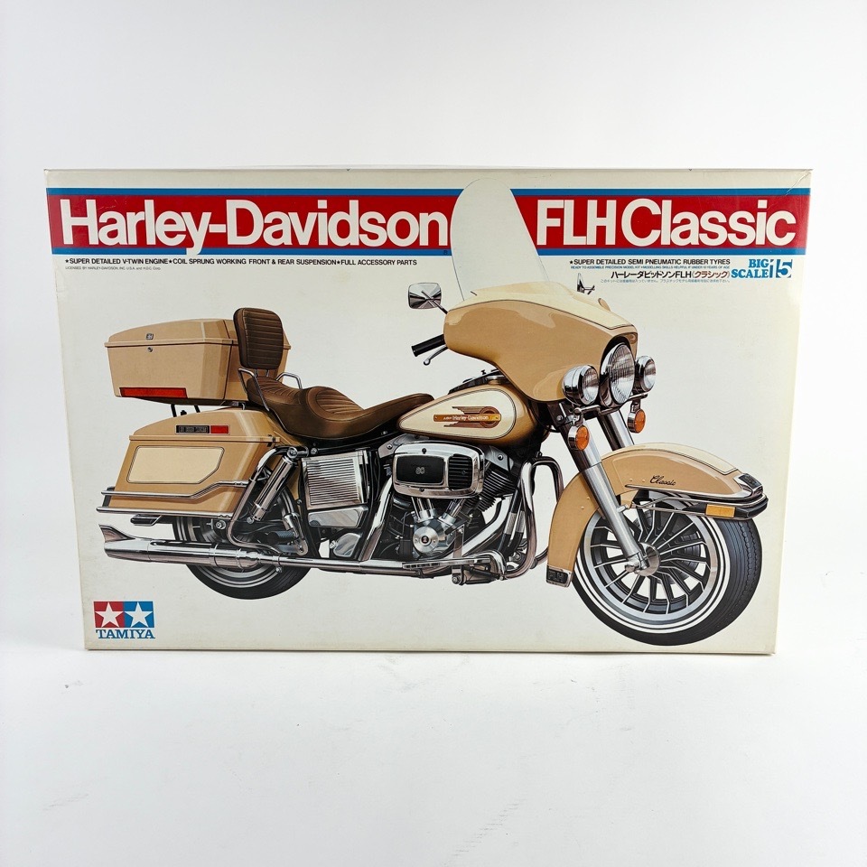 未組立 TAMIYA タミヤ 1/6 ビッグスケール ハーレーダビッドソン FLH クラシック ITEM16015 プラモデル おもちゃ ※同梱不可
