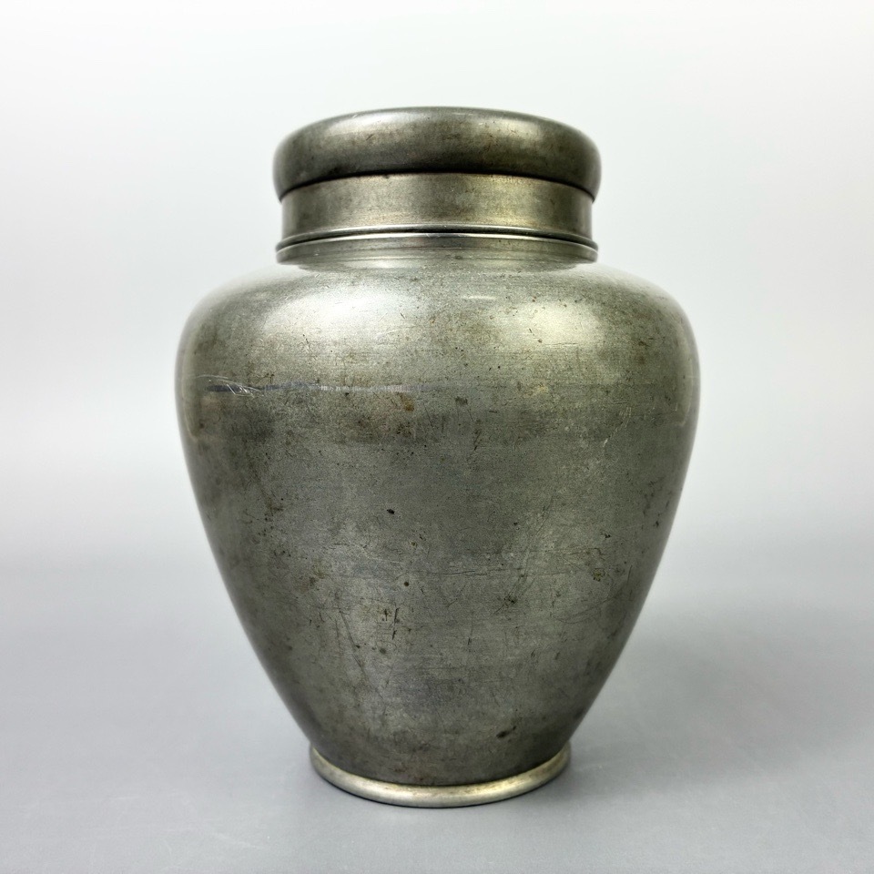 古錫 慶鐘堂造 茶心壺 茶壷 煎茶道具 茶入 茶道具 骨董