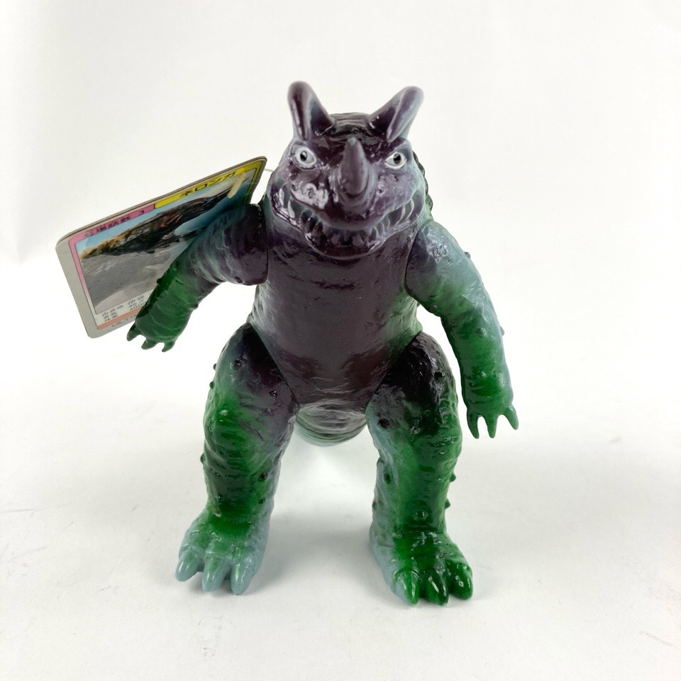 旧 バンダイ ウルトラ 怪獣 シリーズ ネロンガ 当時物 ソフビ 1983 初版 プラタグ 付 コレクション おもちゃ