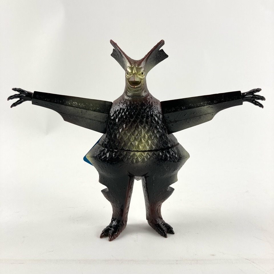 旧 バンダイ ウルトラ 怪獣 シリーズ ギエロン星獣 当時物 ソフビ 1983 初版 プラタグ 付 コレクション おもちゃ