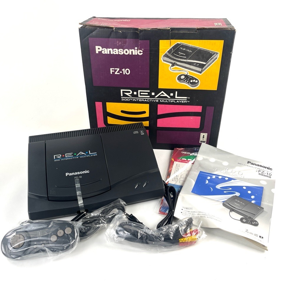 現状品 Panasonic FZ-10 3DO REAL インタラクティブ マルチプレーヤー 箱付 付属品 おもちゃ