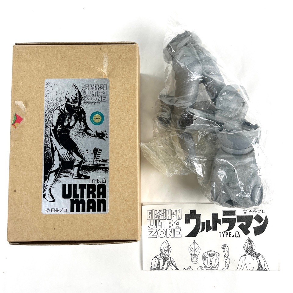 未組立 ビリケン商会 ウルトラマン TypeA Aタイプ ソフビキット 円谷プロ 特撮 ソフビ コレクション ホビー 箱付 現状品 おもちゃ