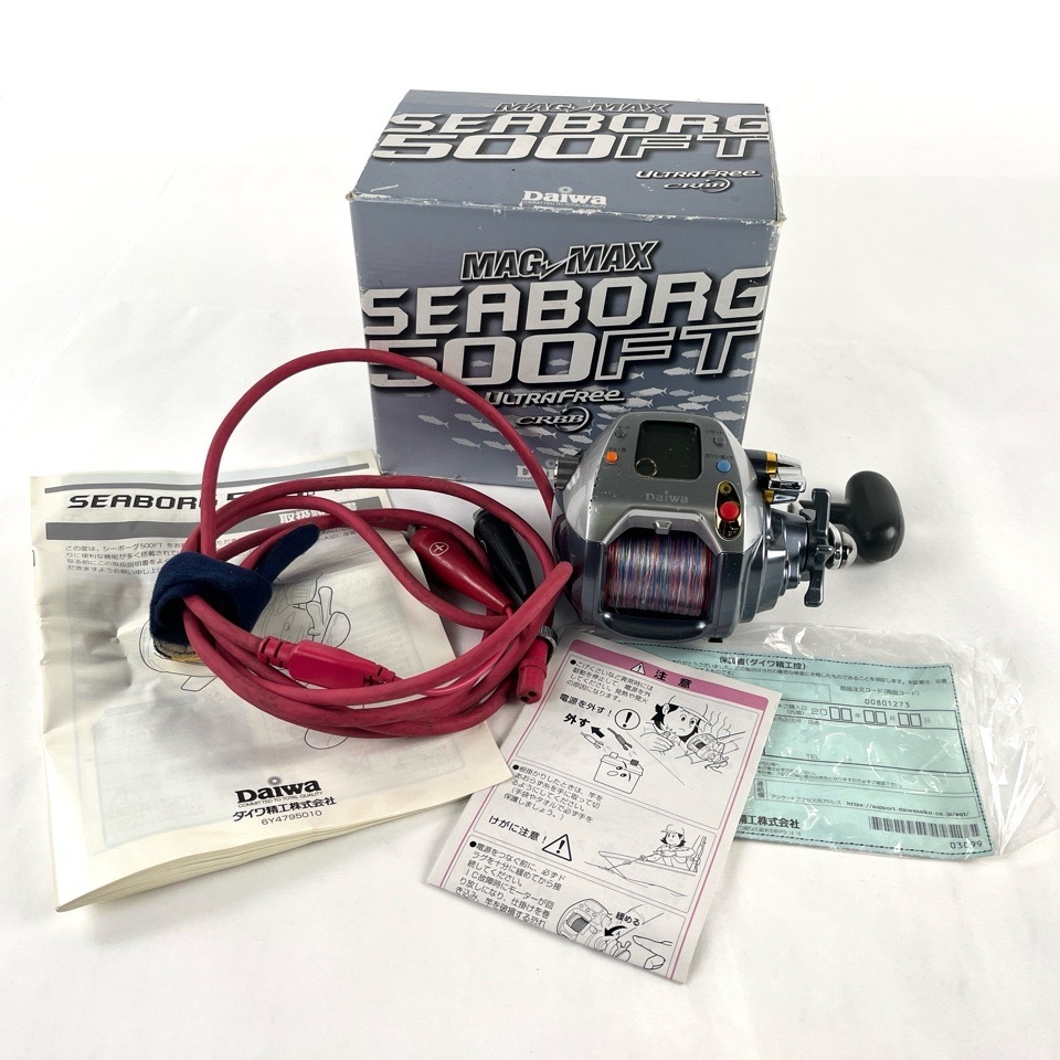 Daiwa ダイワ シーボーグ 500FT 電動 リール ウルトラフリー マグマックス 釣り アウトドア用品 箱付 現状品