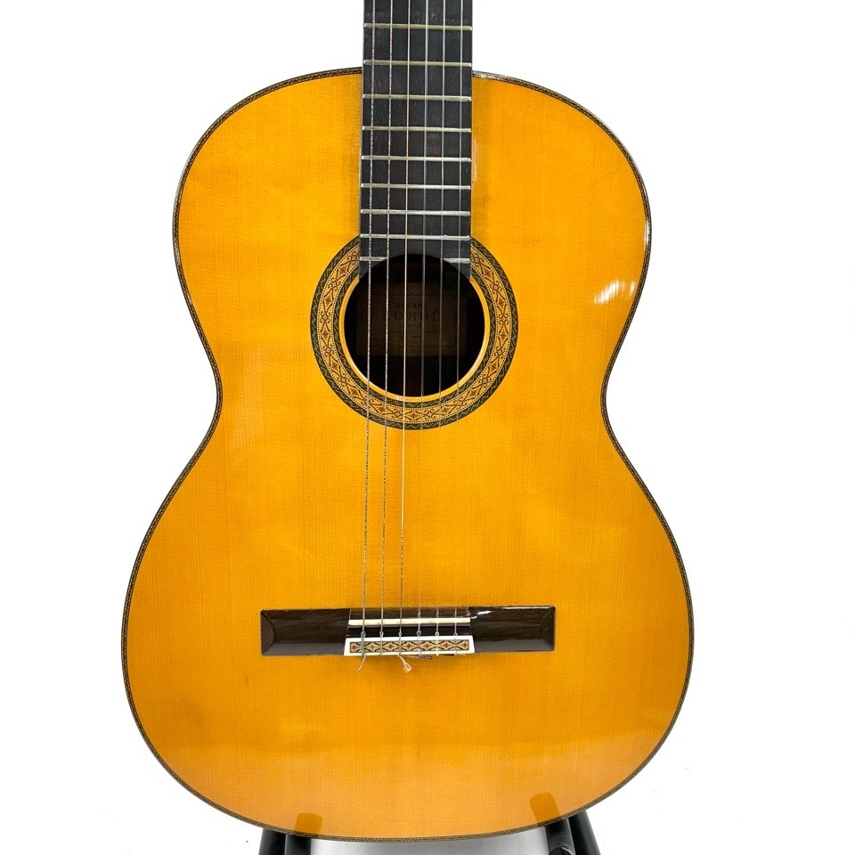 1円〜 KOHNO MASARU 河野賢 LUTHIER クラシックギター No.20 1977年製 ハードケース付き 動作未確認