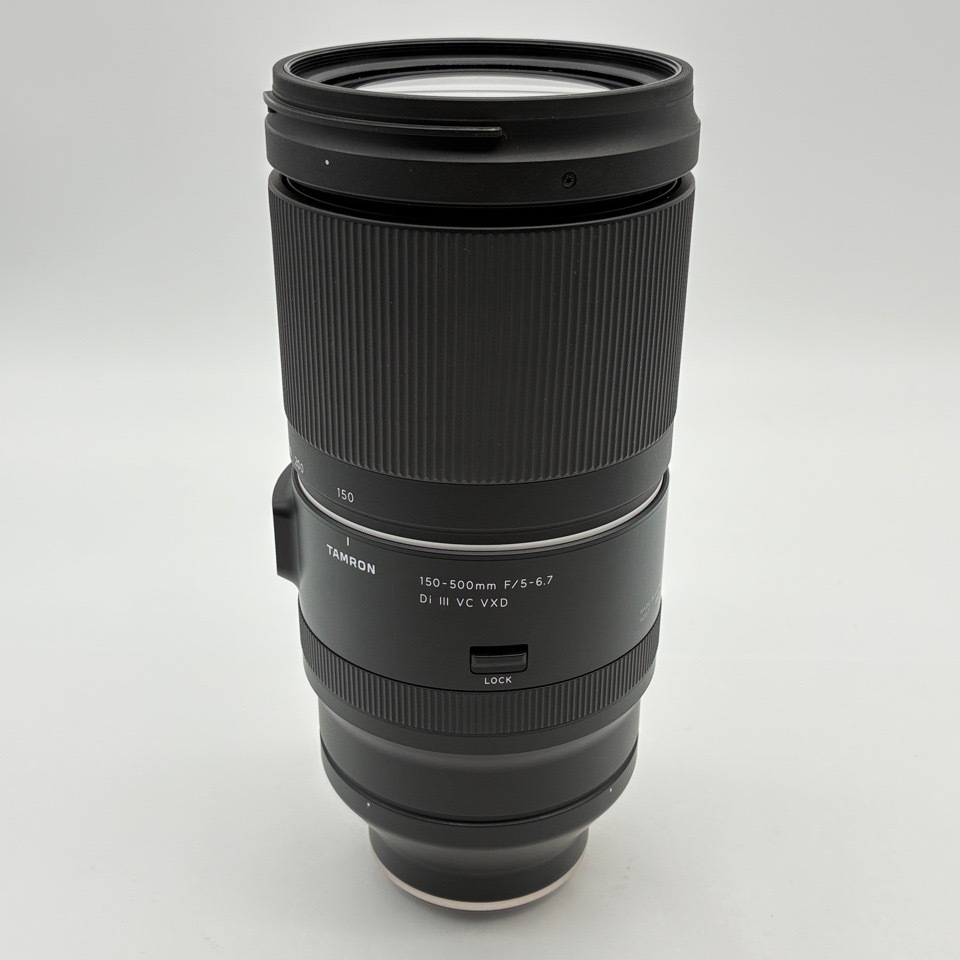 1円〜 TAMRON タムロン 150-500mm F5-6.7 Di III VC VXD A057 (E/X/Z用) ミラーレス用AFレンズ 箱付 動作未確認