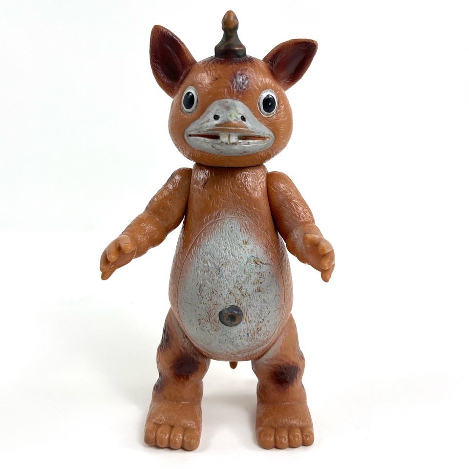 1円~ マルサン 快獣 ブースカ スタンダードサイズ 当時物 ソフビ 1期 昭和レトロ ビンテージ 円谷プロ 怪獣 ソフビ人形 おもちゃ