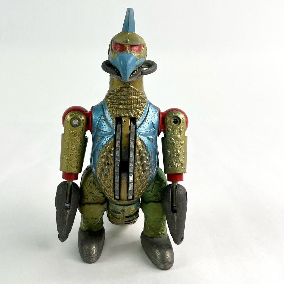 1円~ ブルマァク ブルペット Z ジンクロン 合金 BP-22 ガイガン 当時物 現状品 昭和レトロ 東宝 ゴジラ おもちゃ・玩具
