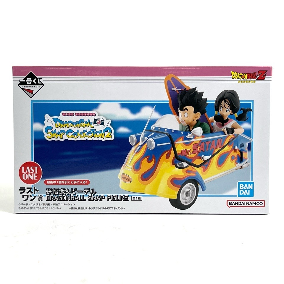 1円~ 一番くじ ドラゴンボール スナップコレクション2 ラストワン賞 孫悟飯＆ビーデル DRAGONBALL SNAP FIGURE フィギュア 未使用
