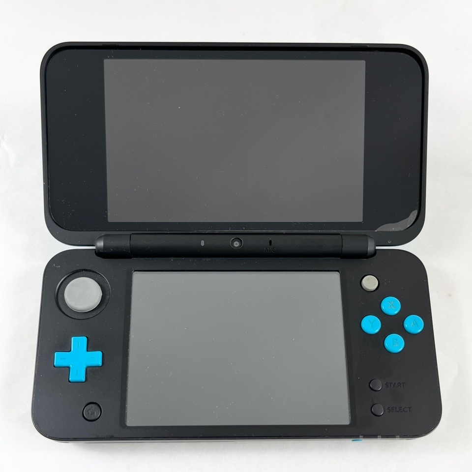 1円~ 任天堂 Nintendo NEW Nintendo 2DSLL 本体のみ JAN-001 ブラック×ターコイズ 初期化済 動作確認済 現状品 ゲームハード おもちゃ