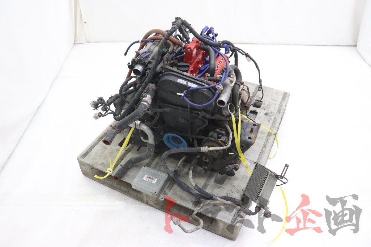F6A エンジンAssy クラフトマンタフ モンスターF100 ターボキット付き カプチーノ ベース EA11R トラスト企画 送料無料 U 3100391301