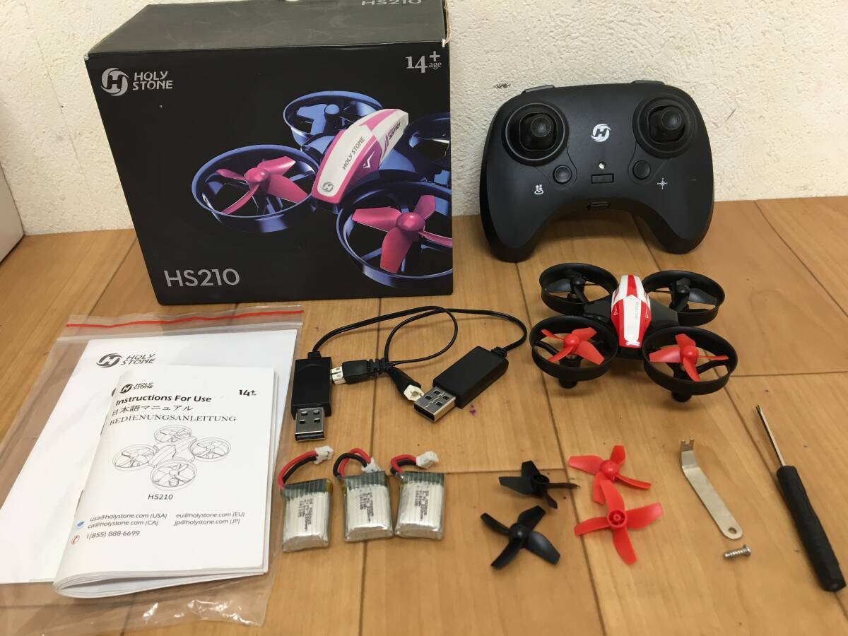 HOLY STONE　トイドローン　HS210　バッテリー3つ付き　■