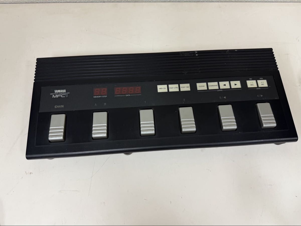 YAMAHA ヤマハ MFC1 guitar ギター foot controller MIDI フットコントローラー