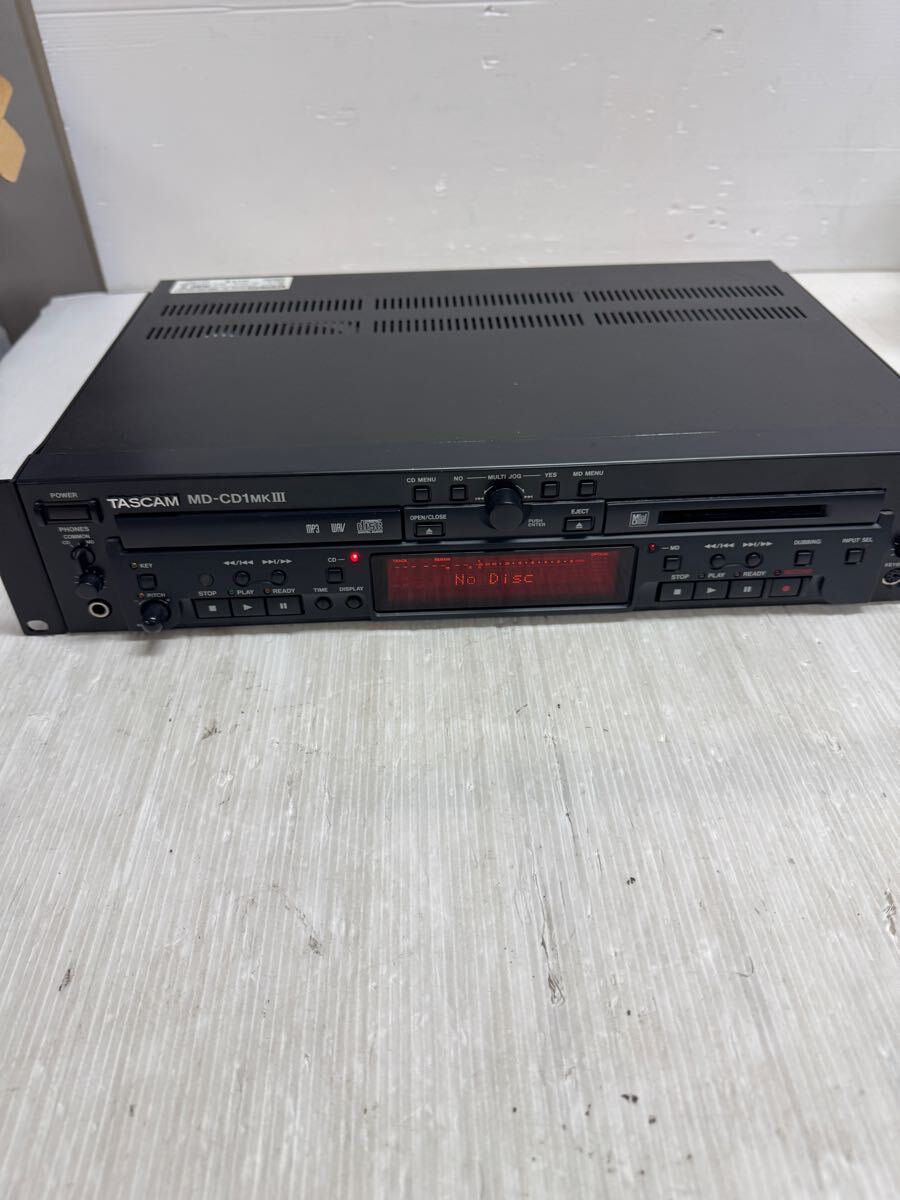 TASCAM MD-CD1MKIII タスカム CDデッキ MDデッキ