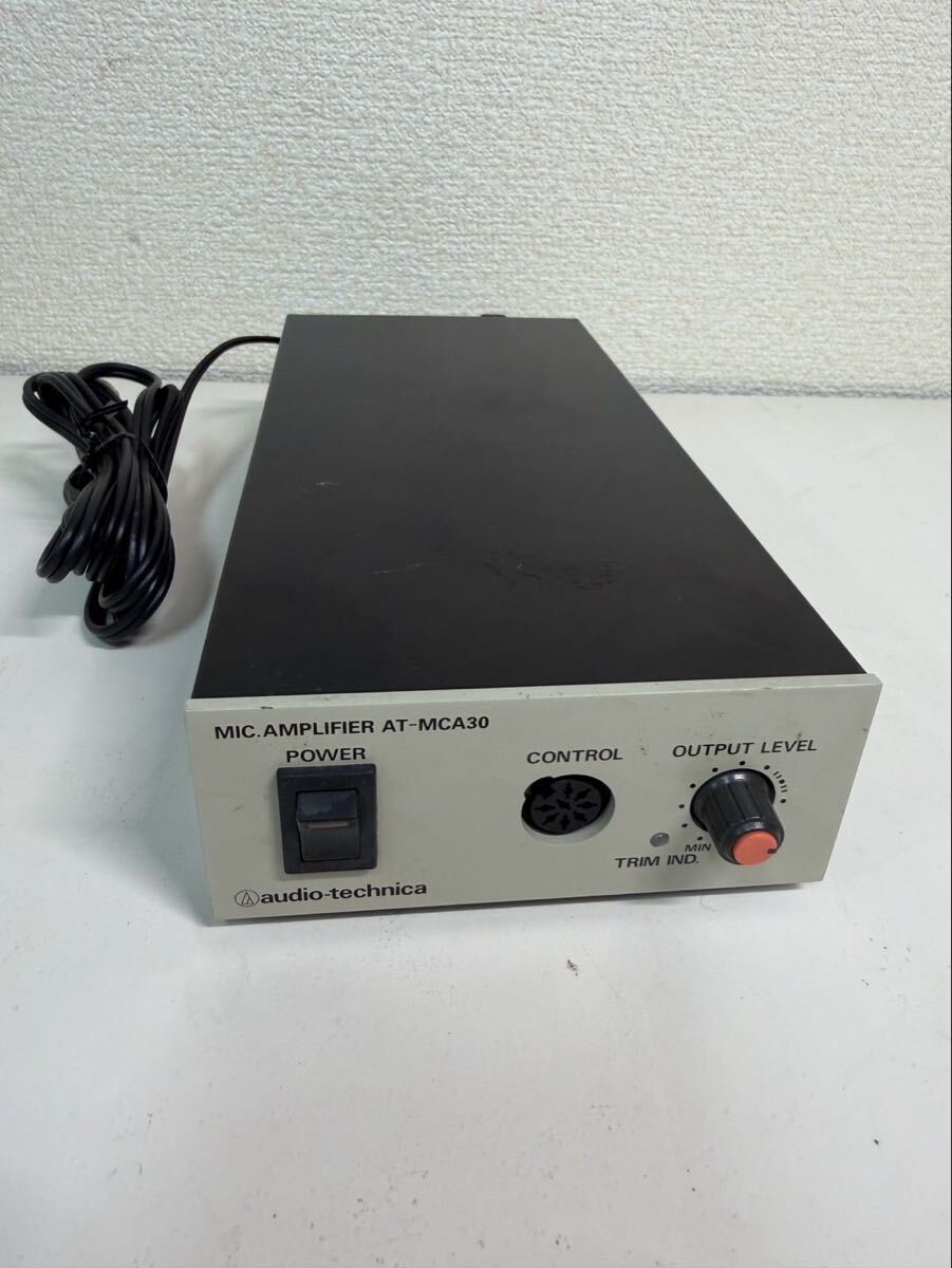 マイクアンプ　audio-technica AT-MCA30