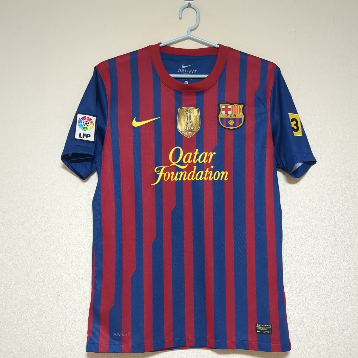 FCバルセロナ 2011/12 ユニフォーム M 美品 NIKE ナイキ ＃21 ボージャン FC Barcelona Borregan スペイン代表