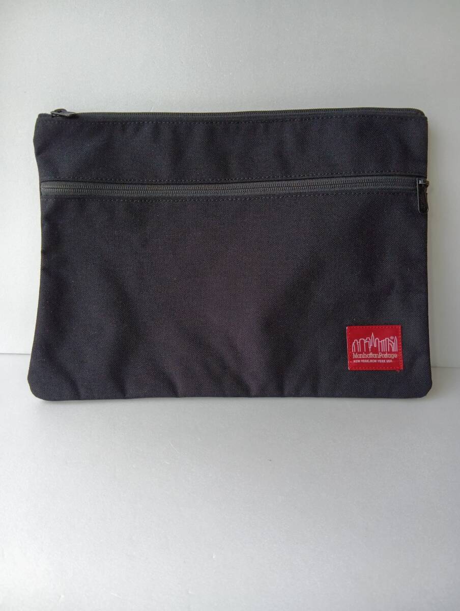 Manhattan portage マンハッタンポーテージ　クラッチバッグ　ブラック【KT-C-028】0609