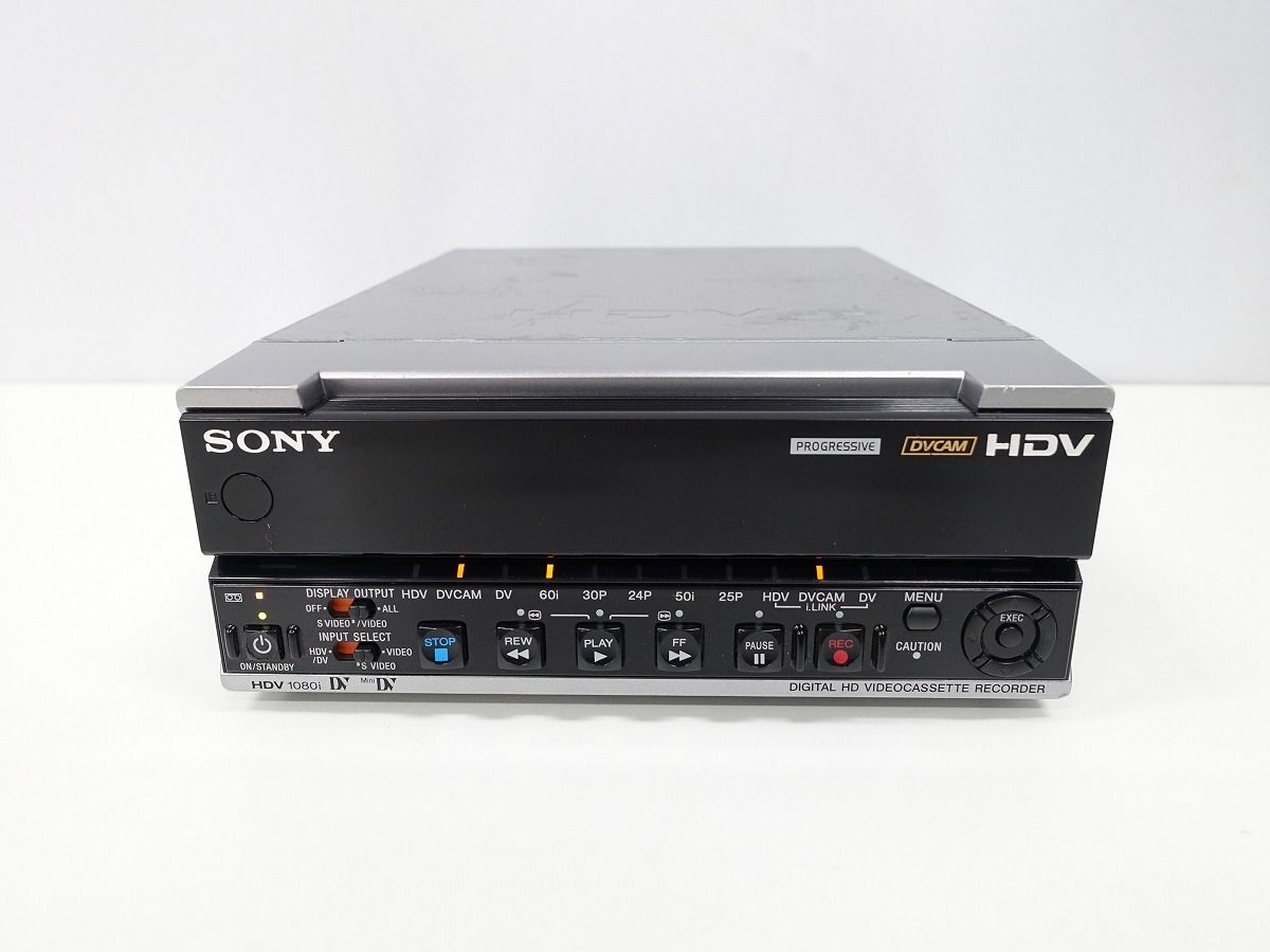 SONY HVR-M15AJ HDVレコーダー 2011年製 ジャンク HDV/DVCAM/DVの3フォーマット対応 *451417