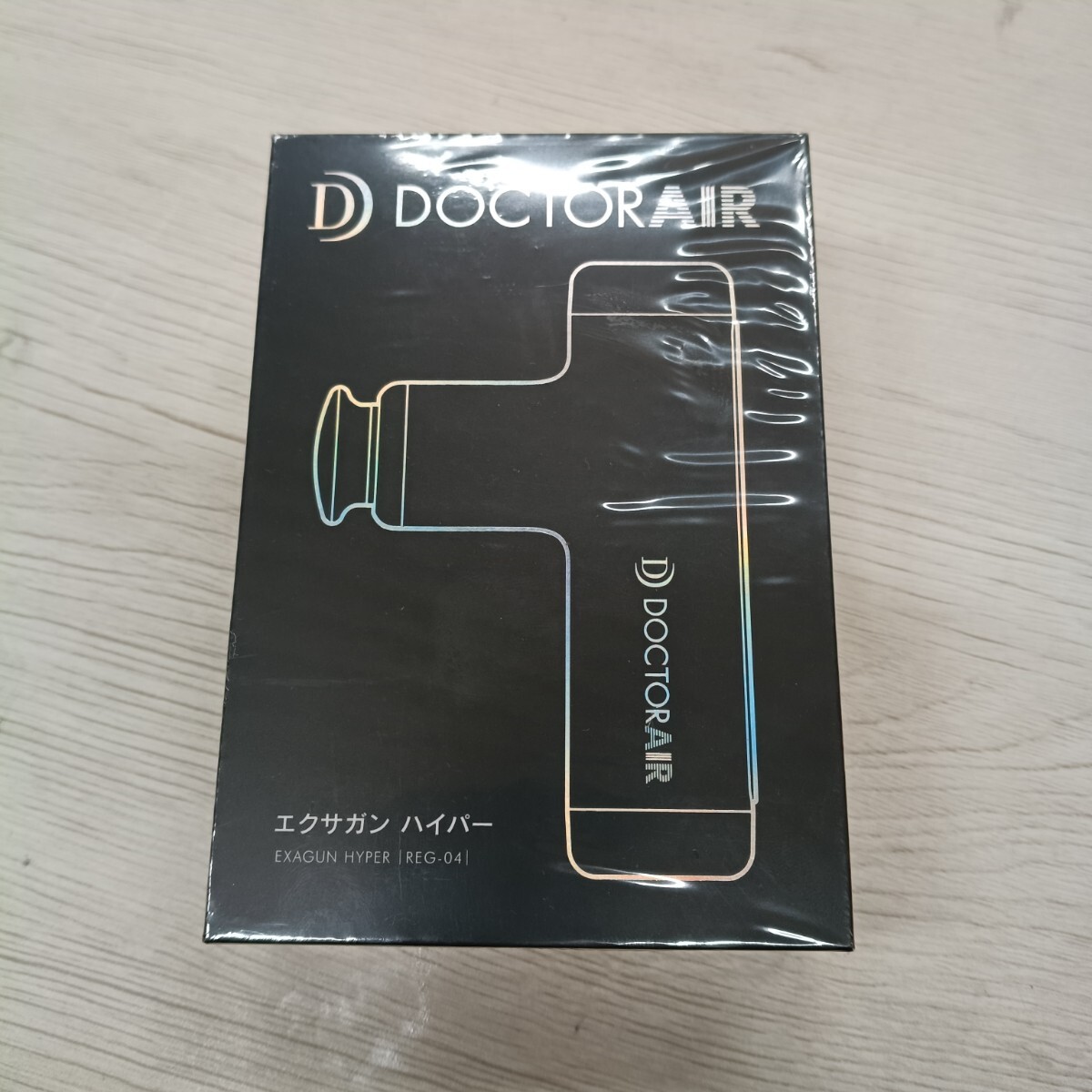 MS6【新品未開封】DOCTORAIR ドクターエア エクサガン ハイパー REG-04 マッサージガン 軽量 コンパクト
