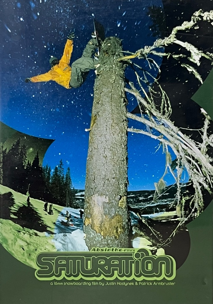 Absinthe-FILMS SATURATION 中古DVD スノーボード スノボ trevor andrew travis rice yannick amevet jeremy jones walle nuvelt gigi ruf