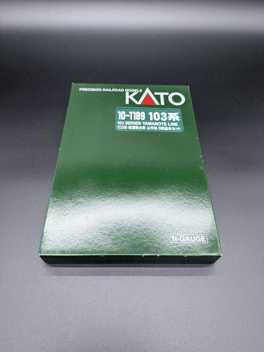 KATO 10-1189 103系 低運転台車 山手線 6両基本セット Nゲージ 鉄道模型 美品 箱付 