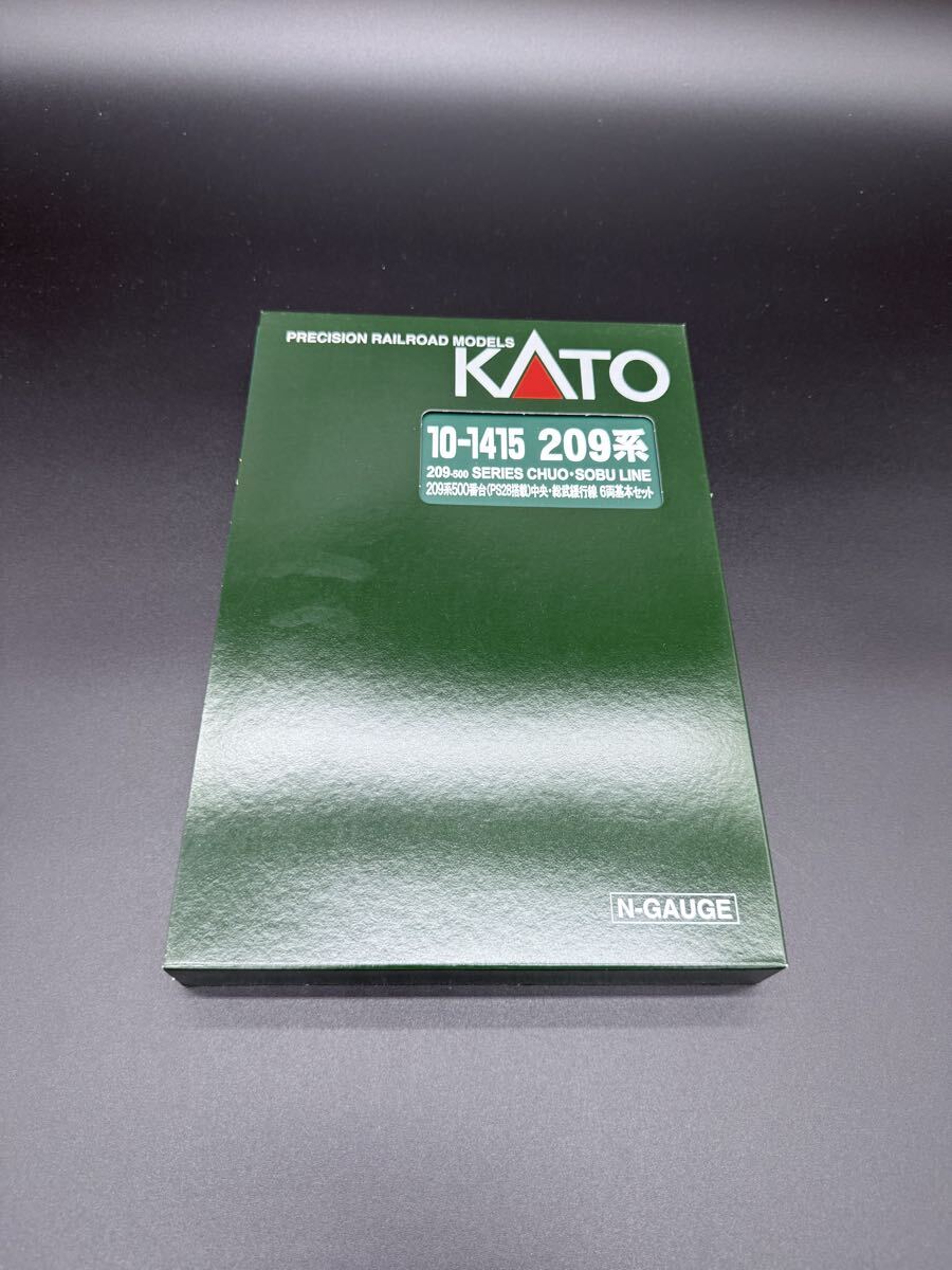 KATO 10-1415 209系500番台 PS28搭載 中央・総武緩行線 6両基本セット Nゲージ 鉄道模型 美品 箱付