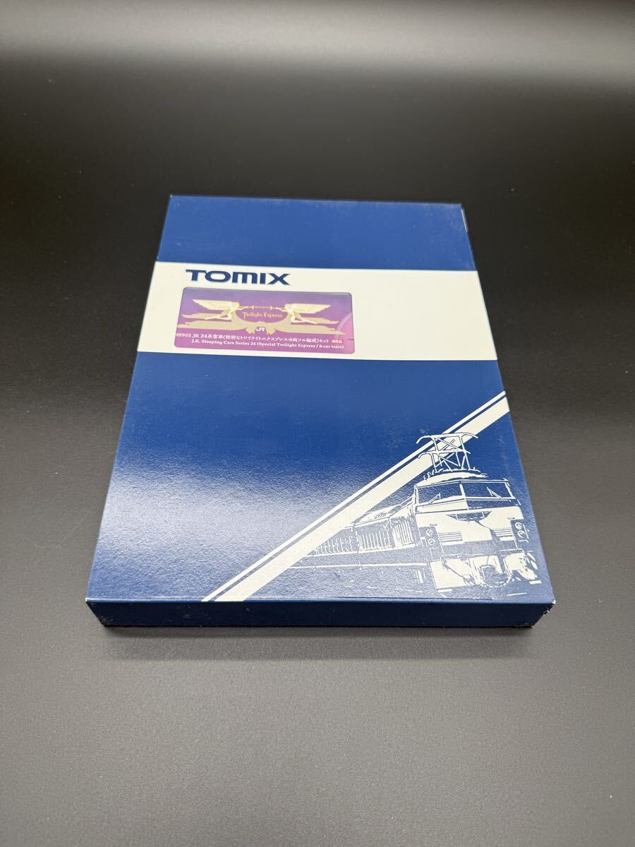 【美品】TOMIX 98955 JR 24系寝台客車 特別なトワイライトエクスプレス 8両編成セット 限定品 Nゲージ 鉄道模型 箱付 説明書付