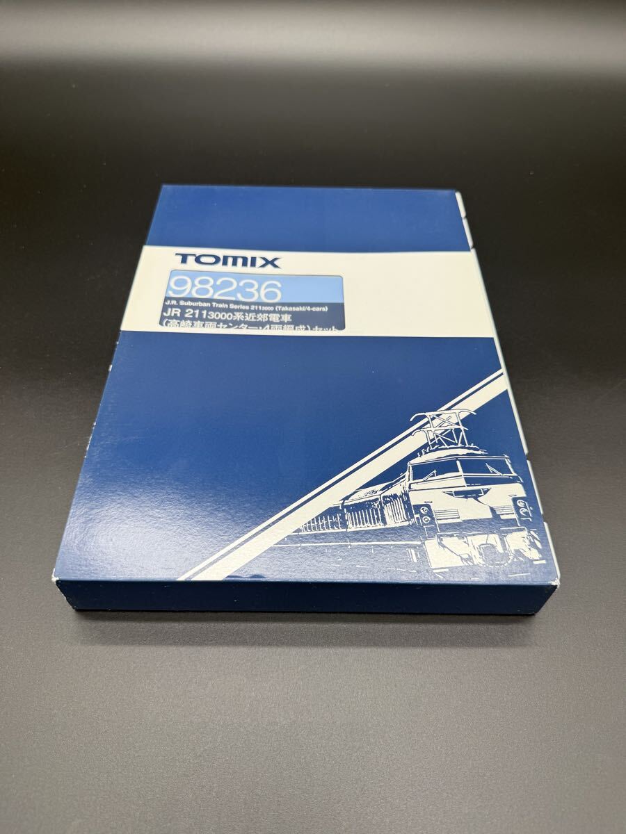 【美品】TOMIX 98236 JR 211-3000系近郊電車 高崎車両センター 4両編成セット Nゲージ 鉄道模型 箱付