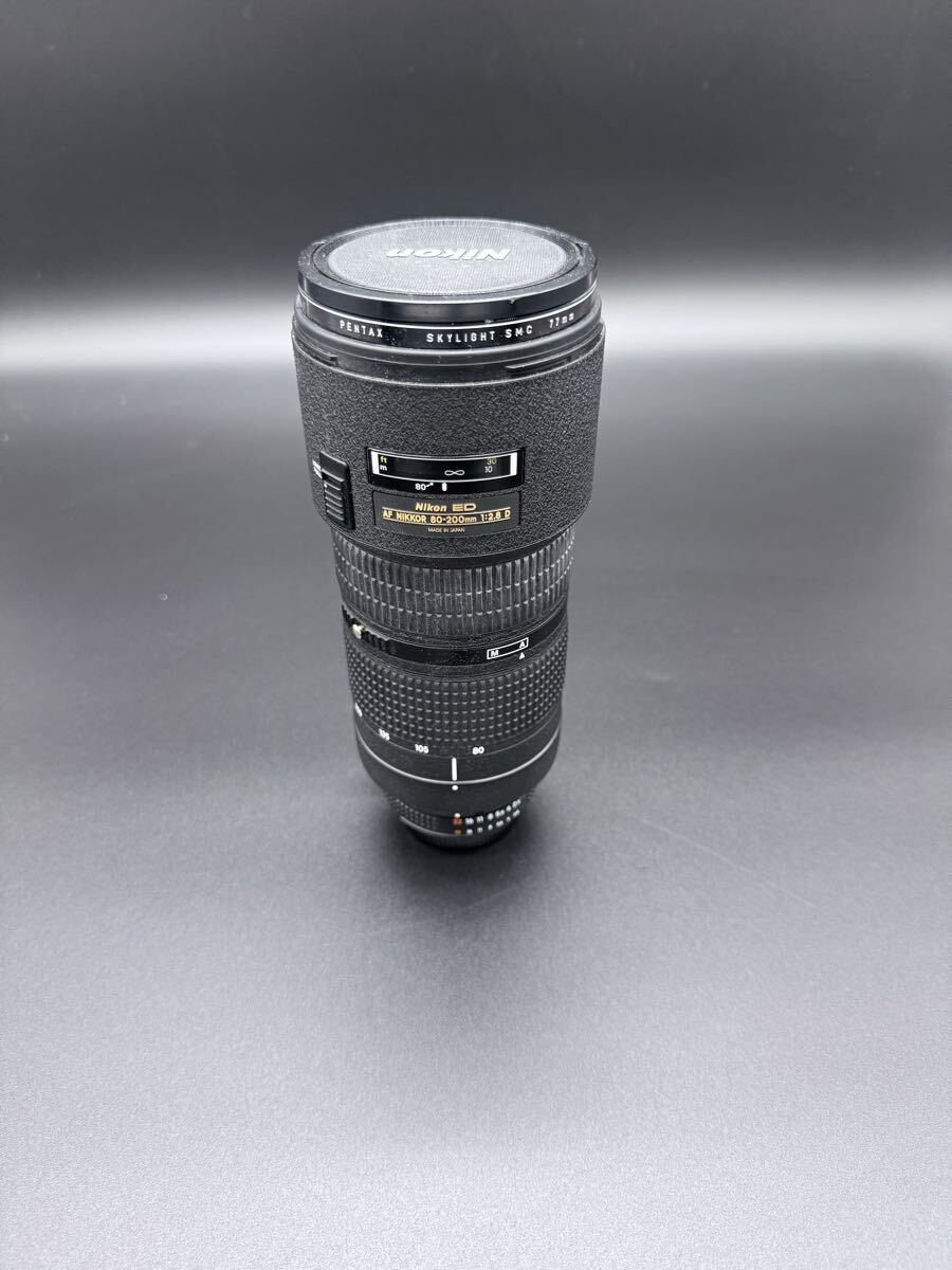 Nikon AF NIKKOR ED 80-200mm F2.8D 大口径望遠ズームレンズ 美品 フィルター付