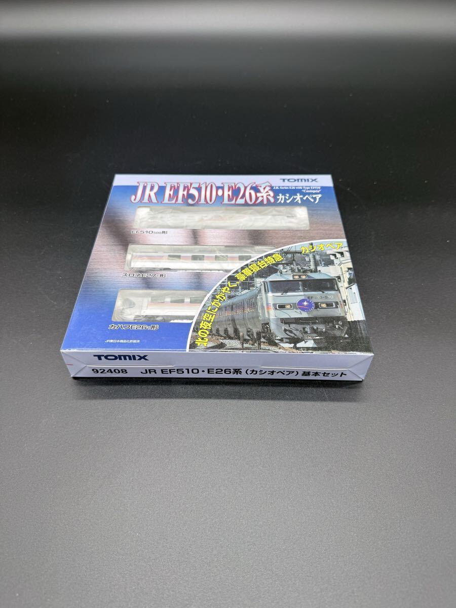 TOMIX 92408 JR EF510・E26系 カシオペア 基本セット Nゲージ 鉄道模型 美品