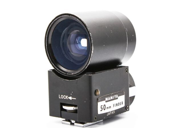 82【動作品】Mamiya マミヤ Press プレス用 50mm Finder ビューファインダー