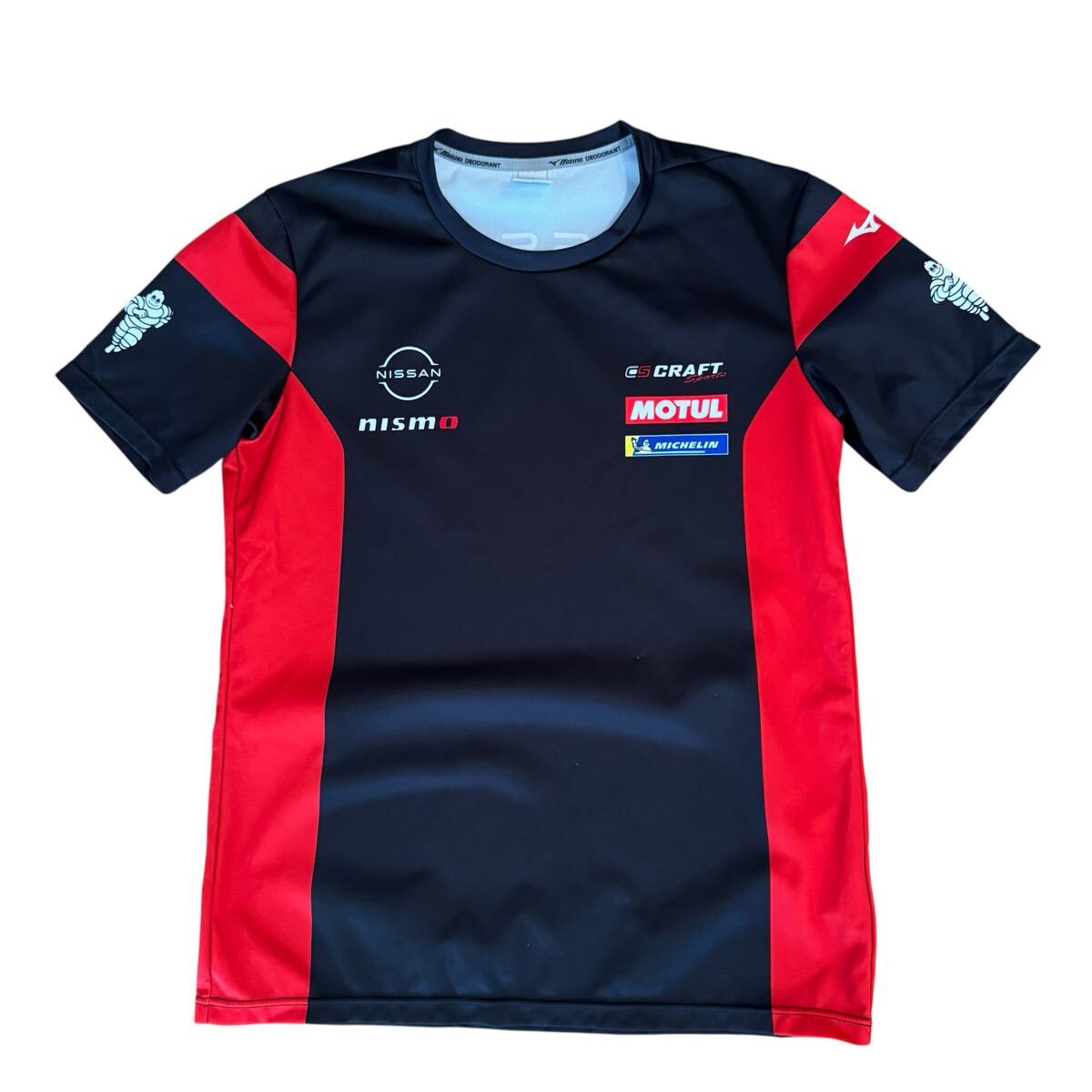 日産 ミズノ製 NISMO ニスモ CS CRAFT MOTUL オーセンティック Tシャツ L メンズ