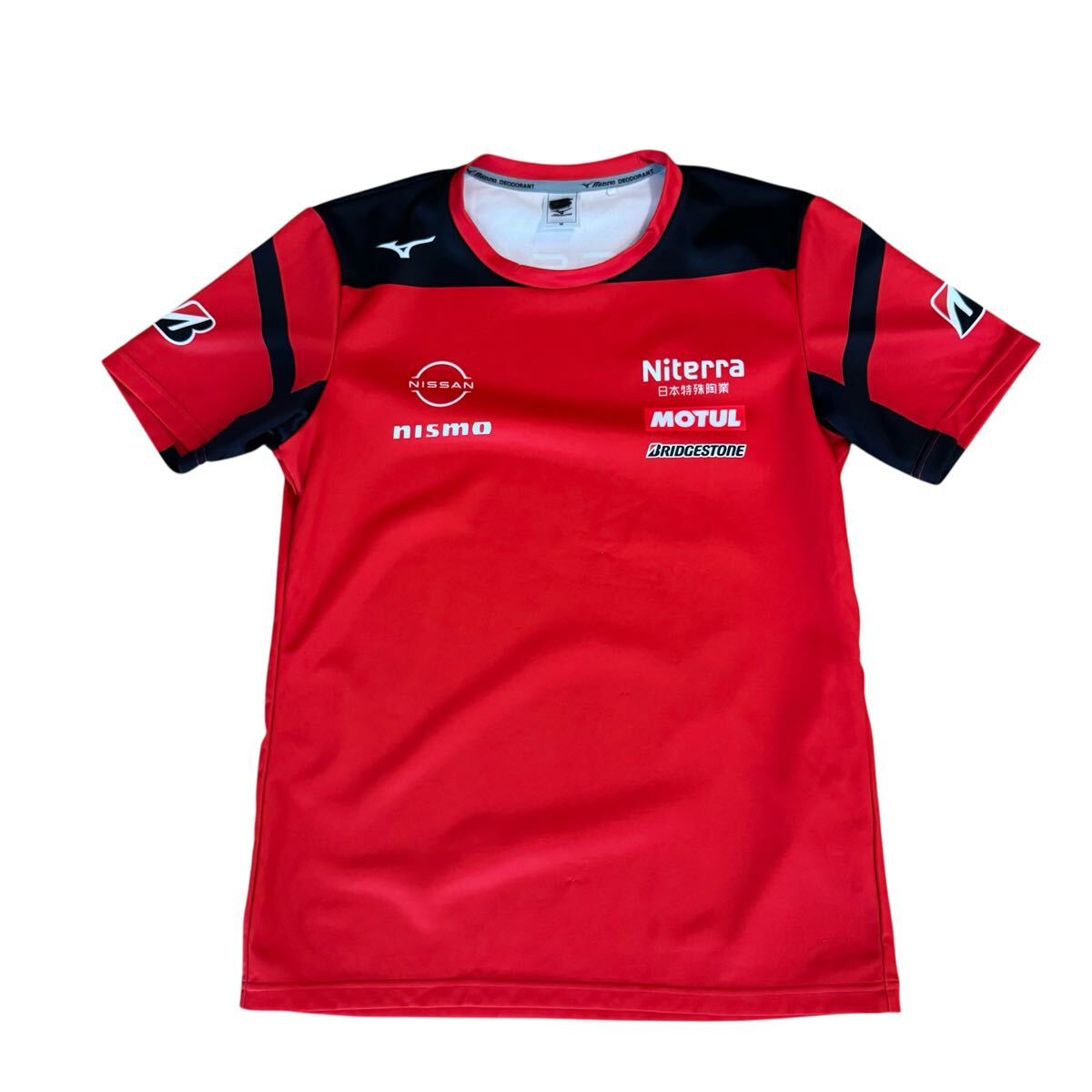 日産 ミズノ製 NISMO ニスモ niterra MOTUL オーセンティック Tシャツ M メンズ