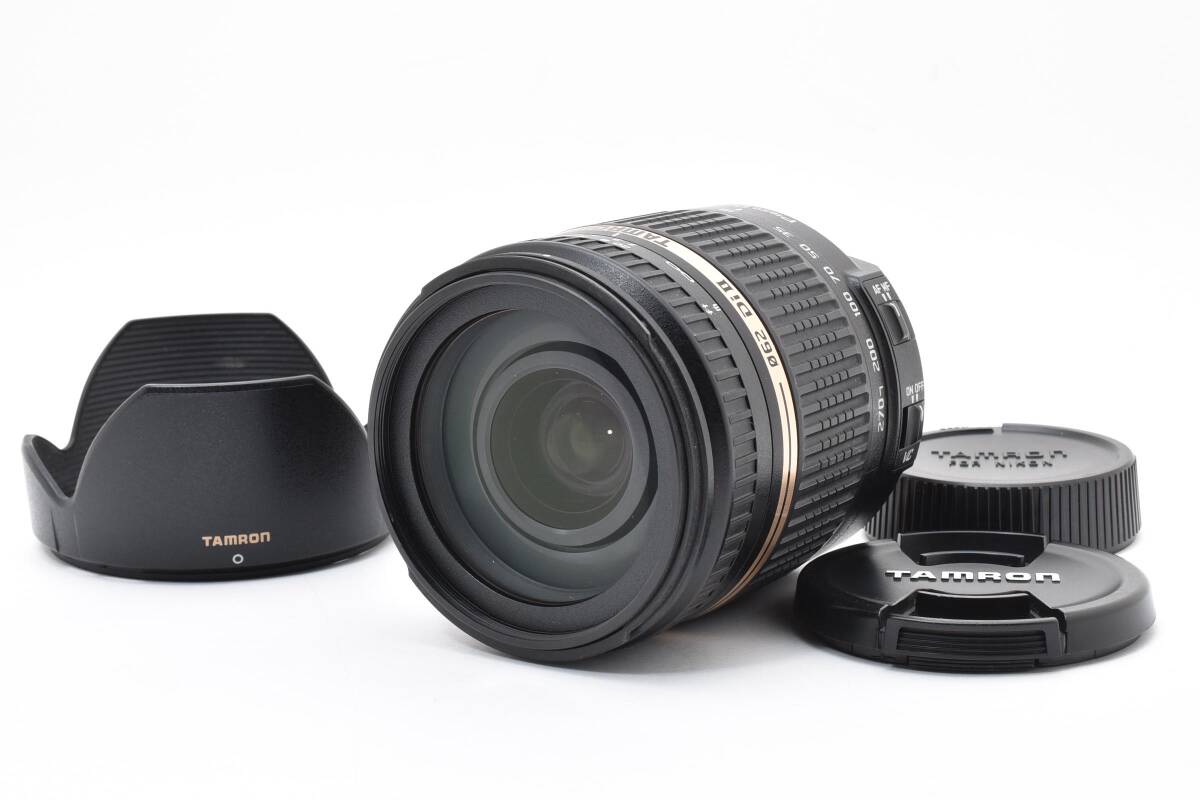 【美品】TAMRON 18-270mm F/3.5-6.3 Di II VC PZD ニコン用 #388