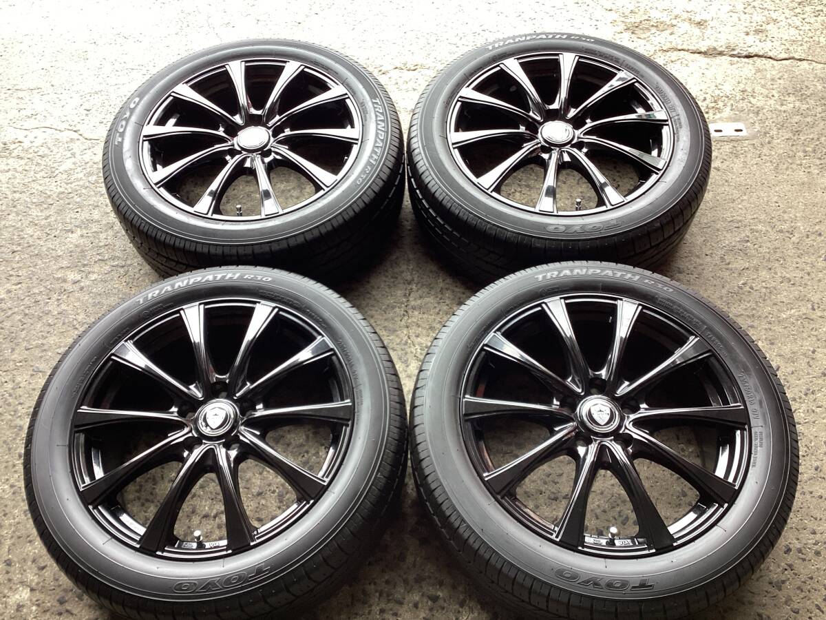M9571 Lehrmeister レアマイスター 18インチ 7.5J +38 114.3/5H＆235/50R18 夏タイヤ 4本