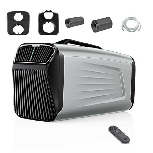 【値下げ　今だけ】【最安値挑戦】ポータブルエアコン 5200BTU 移動式スポットクーラー AC100V 50/60Hz対応 強力冷房 除湿 静音 コンパクト