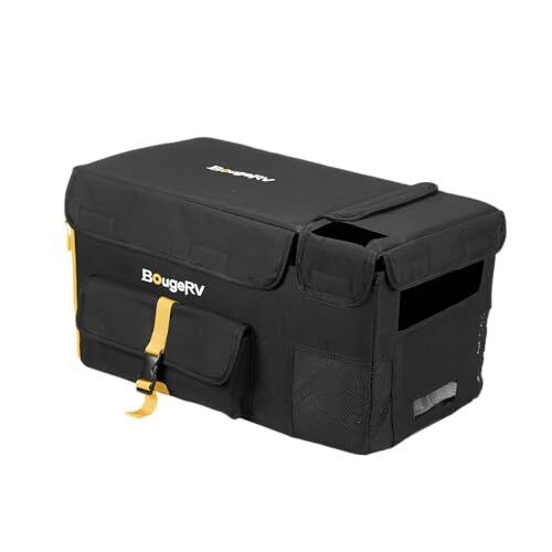 BougeRV 車載冷蔵庫バッグ CR Pro 20L専用 収納ケース ポータブル冷蔵庫専用バッグ 保冷 防塵 防撥水 保護 高耐久設計 アウトドア 20L