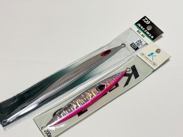 K-FLAT　KEI　JIG　ケイジグ　ソルティガ　BS　JIG　200ｇ　190ｇ　2個セット