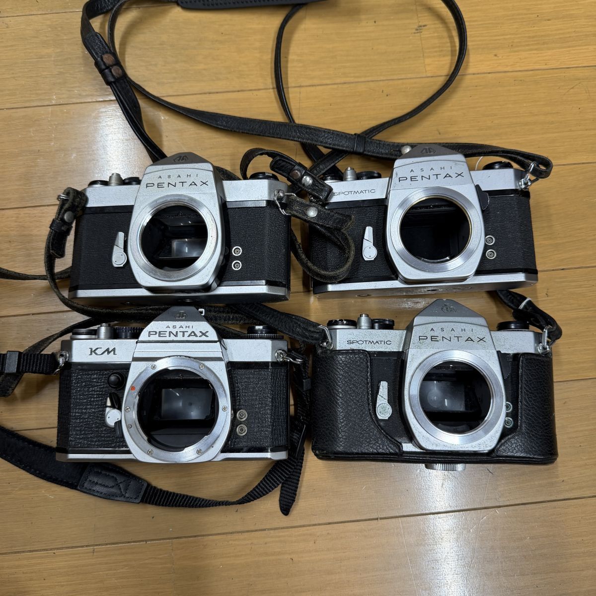 ASAHI PENTAX KM SPOTMATIC SL ボディ まとめ ジャンク 一眼レフ マニュアル 現状品 ジャンク 一円スタート 013