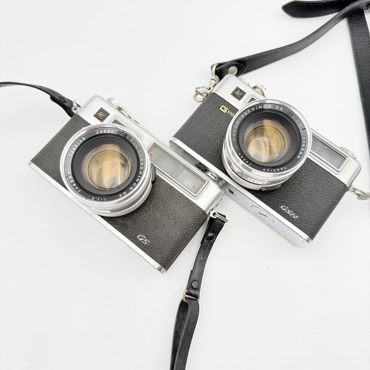 YASHICA ヤシカ ELECTRO 35 GS GSN エレクトロ35 COLOR-YASHINON DX F1.7 45mm フィルムカメラ まとめ 現状品 ジャンク 1円スタート 008