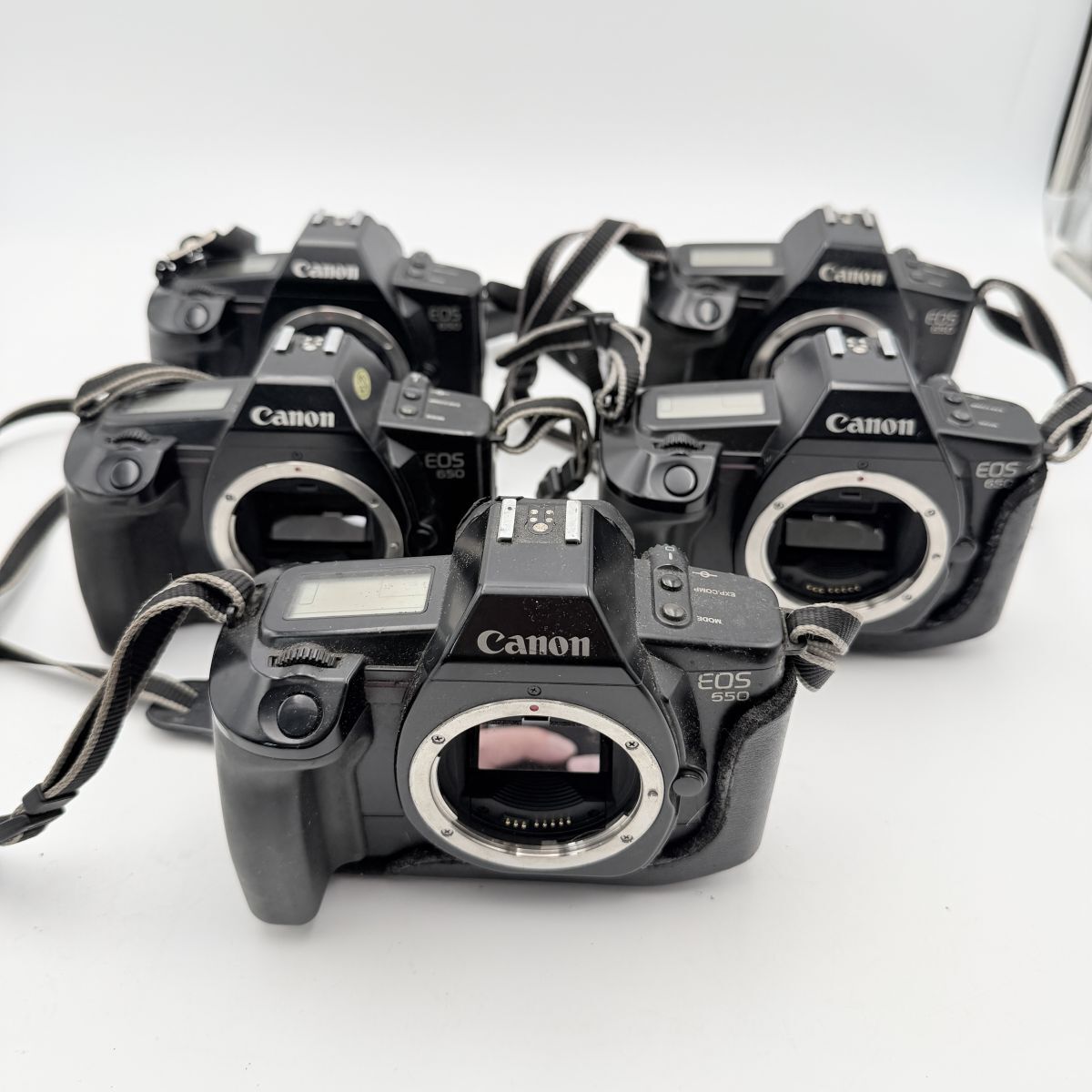 Canon EOS 650 キヤノン キャノン フィルム一眼レフカメラ ブラック 黒 ボディのみ 動作未確認 現状品 1円スタート 現状品 002