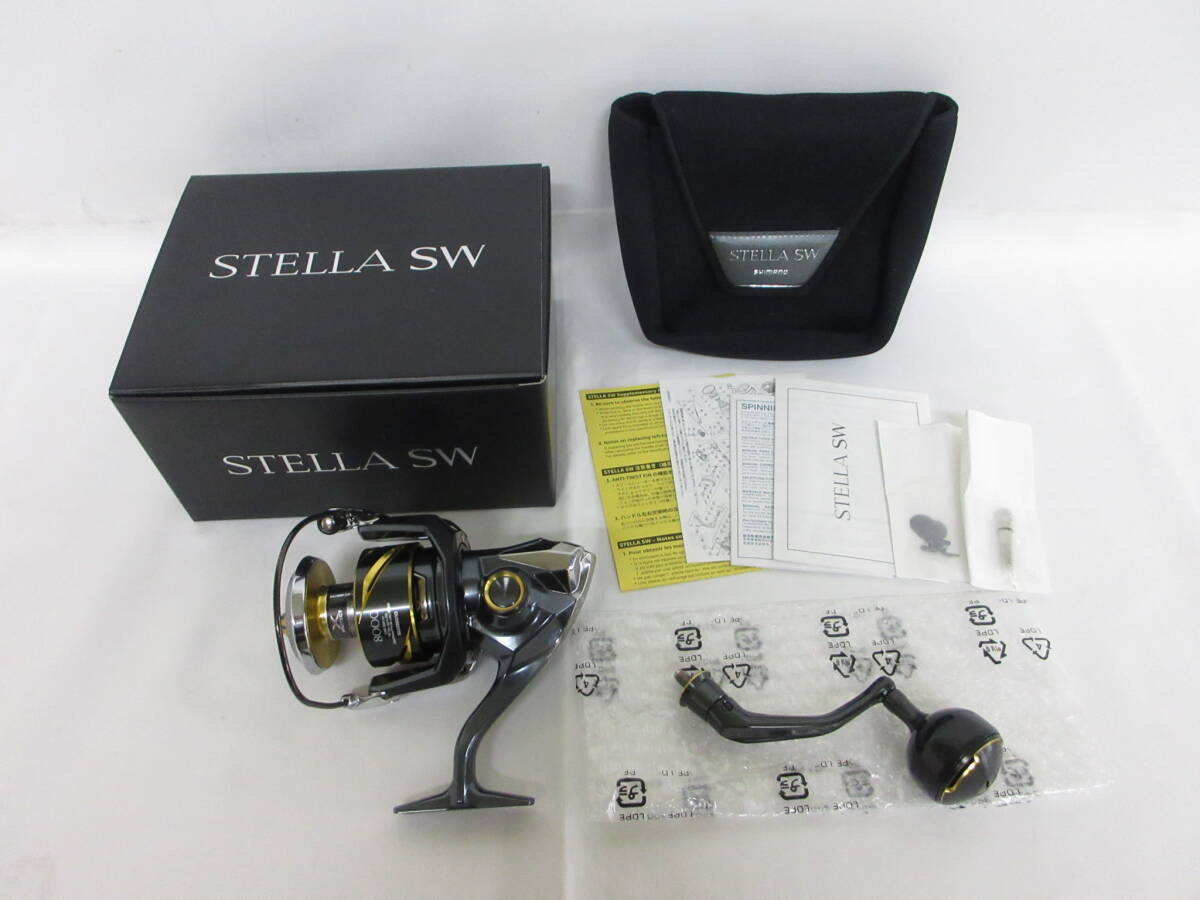 123C426F◆【未使用】SHIMANO シマノ 25 ステラ SW 8000PG スピニングリール 
