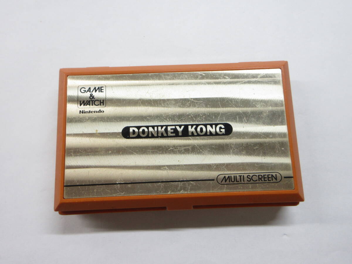 043L407F◆現状品 任天堂 GAME＆WATCH ゲーム&ウォッチ DK-52 DONKEY KONG ドンキーコング