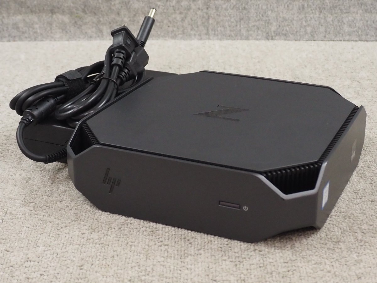 [166] ☆ 32GBメモリ！ Windows11Pro 認証済 ☆ hp Z2 Mini G5 Workstation　6C Xeon W-1250 3.30GHz/32GB/SSD 512GB(M.2)/Quadro T1000
