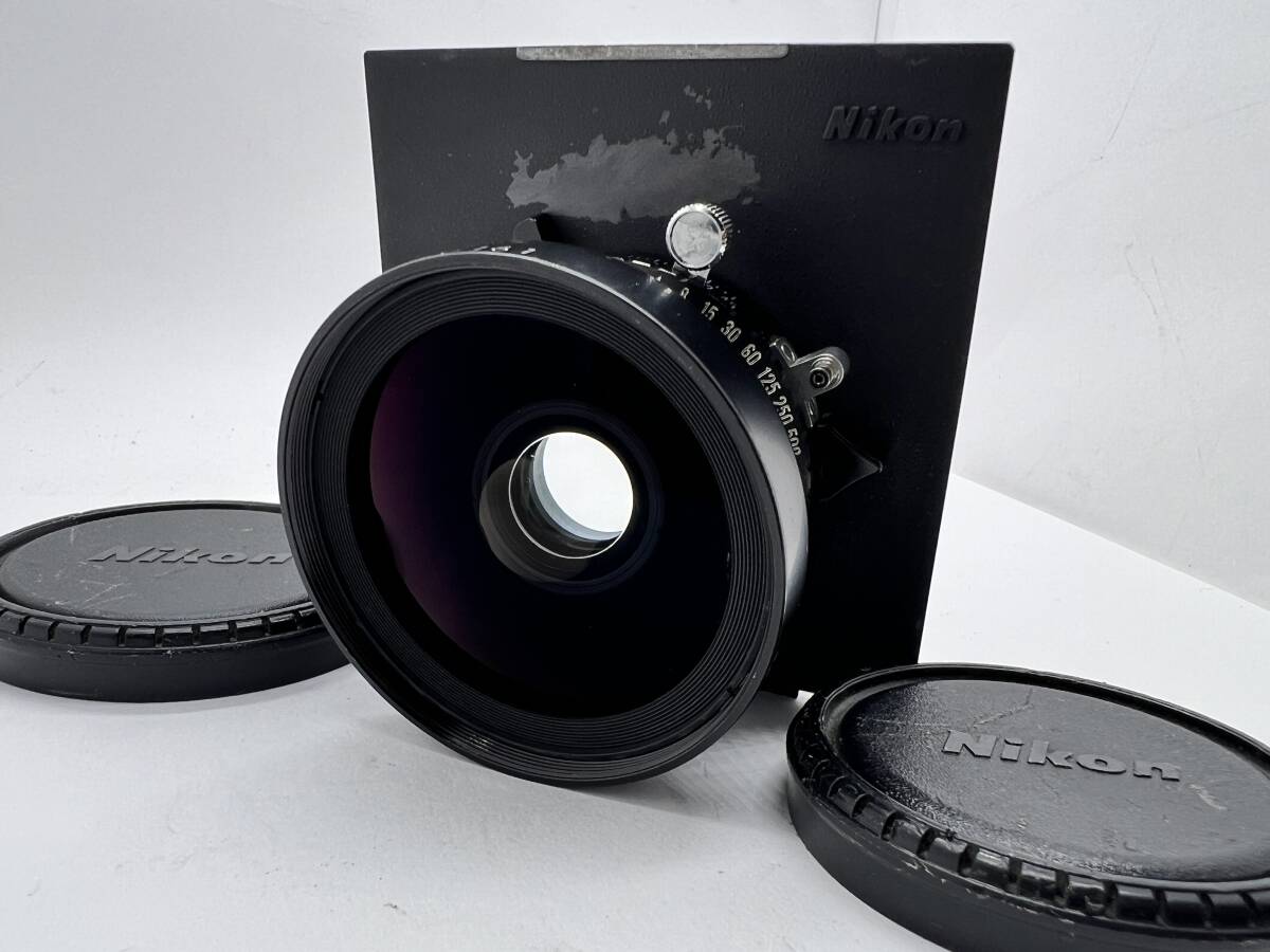 [良品・動作品・光学OK] ニコン Nikon Nikkor SW 75mm f/4.5 S 大判カメラ Lens リンホフ規格ボード