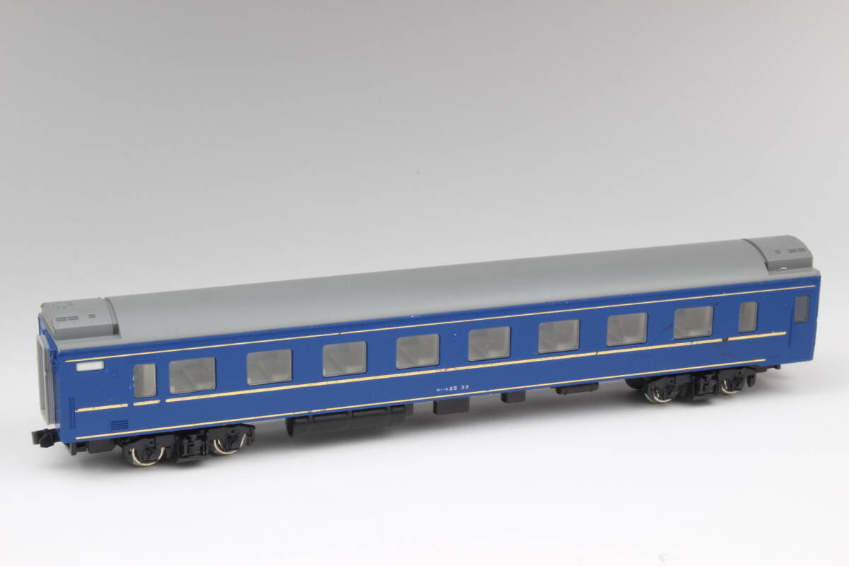 KATO オハネ25 -33 室内灯付 ジャンク 100円～　24系25形寝台客車