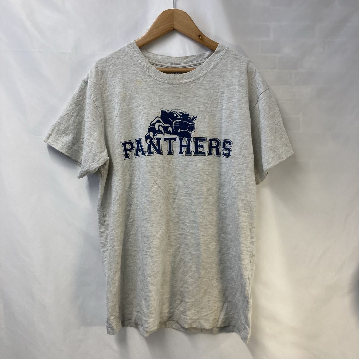 ★大特価★【500円スタート】iuniforms アイユニフォーム メンズ Tシャツ PANTHERS グレー 古着 半袖【20260603-02】